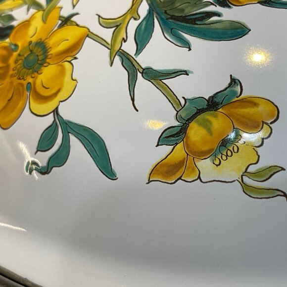 Vintage Villeroy & Boch 5 Qt Enamel Stew Pot with Lid - Picture 16 of 16